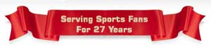 Serving sports fans for 27 years
